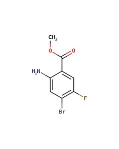 Astatech METHYL 2-AMINO-4-BROMO-5-FLUOROBENZOATE; 1G; Purity 95%; MDL-MFCD22565660